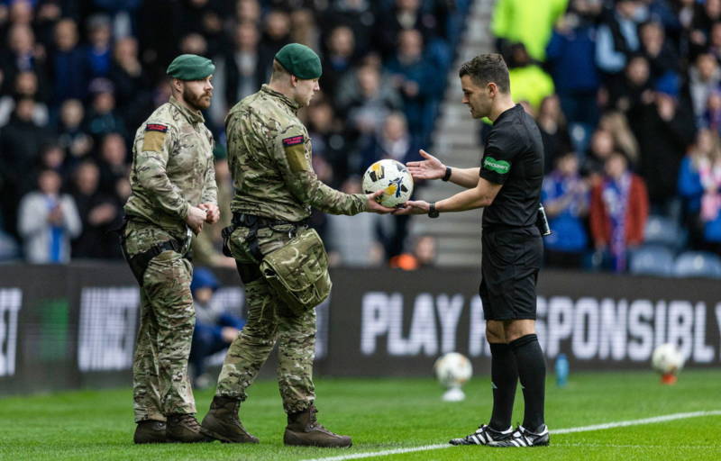 Scotland’s military personnel should steer well clear of Ibrox’s ultranationalist claptrap.