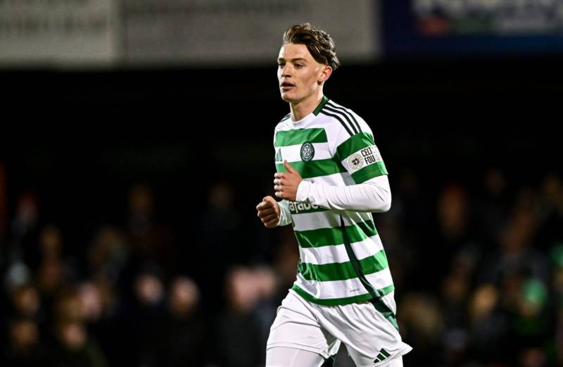 Celtic kid stakes claim and outguns Daniel Cummings with four B team goals – as first-team prospect chips in