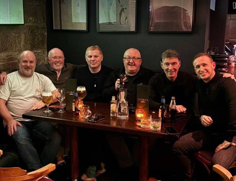 Former Celtic and Ranger stars spotted at newly renovated West End pub