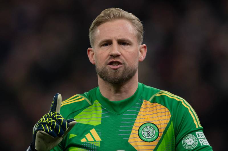 Gary Neville asks Celtic hero Kasper Schmeichel if he’s ready to retire