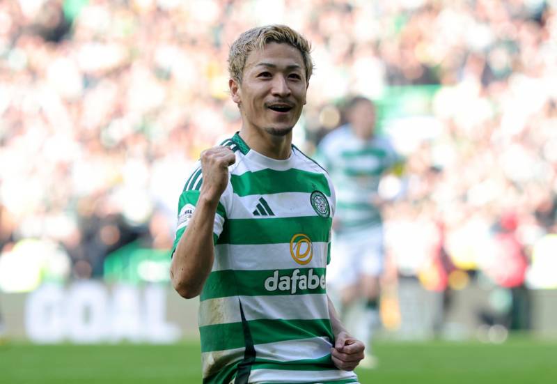 Daizen Maeda delivers one-liner in reaction to new Celtic chant