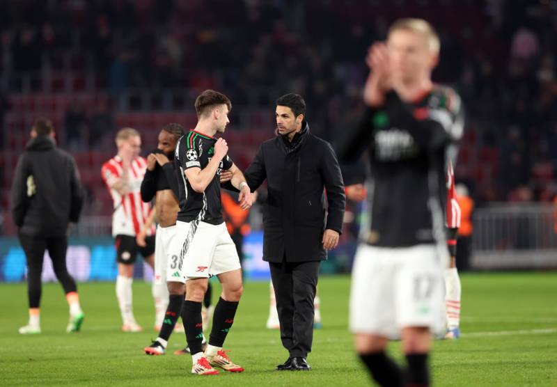 Mikel Arteta forces Kieran Tierney into surprising position switch at Old Trafford