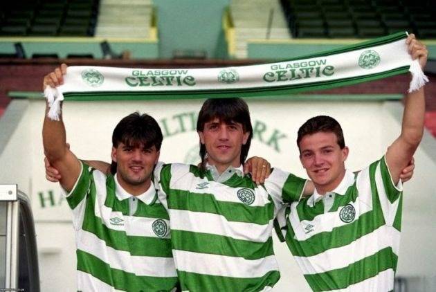 Andy Payton was highly regarded by the Celtic support