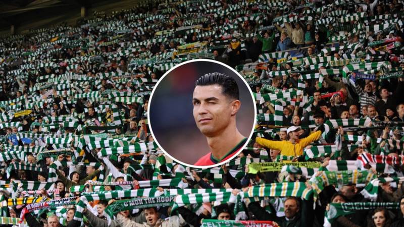 Cristiano Ronaldo is talking about the ‘incredible’ Celtic fans