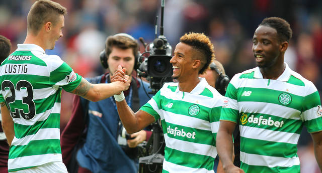 Hearts 0-5 Celtic | Sinclair treble fires Celtic to Scottish Premiership title