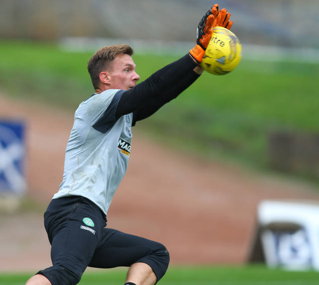 Celtic keeper Scott Bain out for up to six weeks