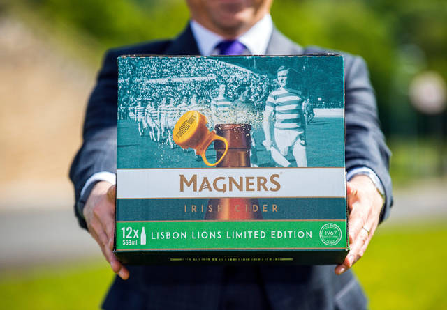 The Legend lives on: Magners partners with Flavourly to deliver Lisbon Lions pack to UK fans