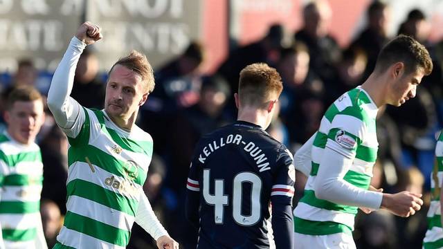 Leigh Griffiths free kick enough to see Celtic past Ross County