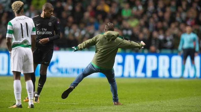 Celtic fined over Mbappe fan incident