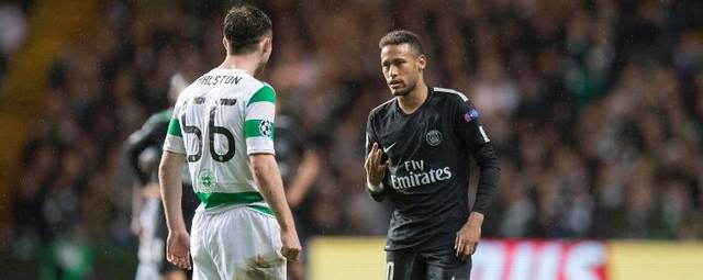 Neymar winds up Celtic in UCL rout