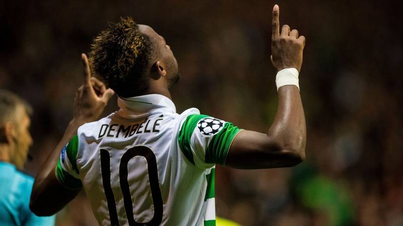 Celtic star man Moussa Dembele’s comedy close range finish