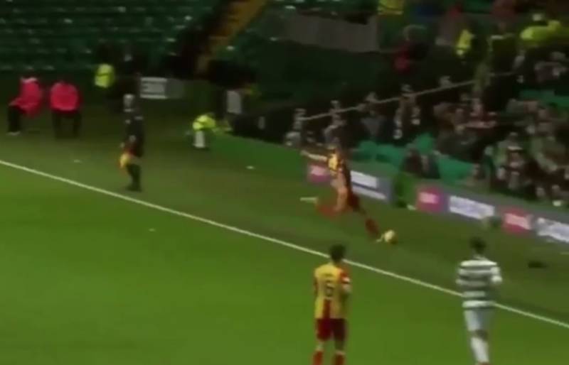 Partick Confirm Gary Fraser Has Apologised to the Celtic Fan He Struck With the Ball