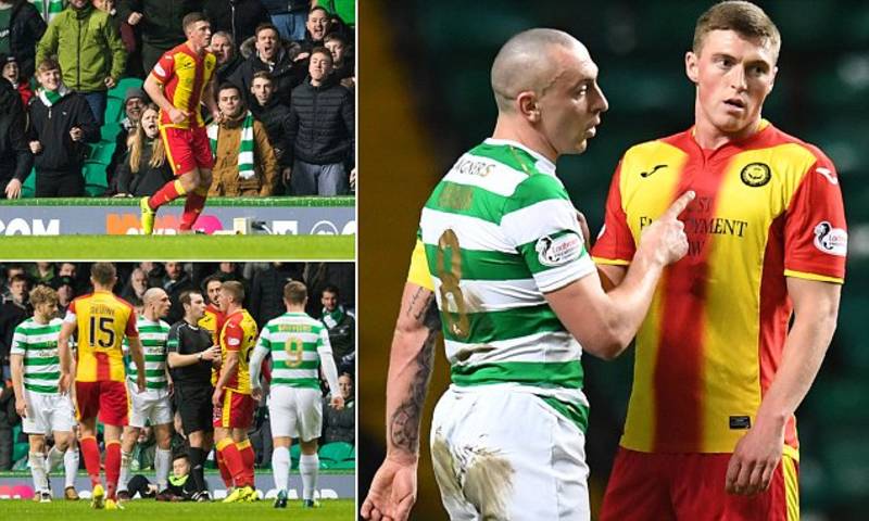 Gary Fraser sorry for booting ball at Celtic fan