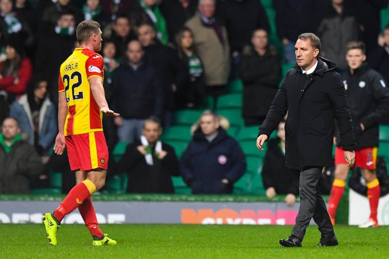 Celtic boss Brendan Rodgers forgives Partick Thistle player over his “moment of madness” after he “mans up”