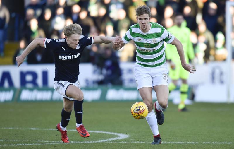 Celtic defender Kristoffer Ajer could be in line for Rangers start