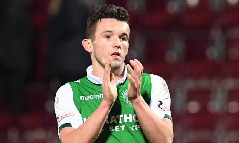 Celtic and West Ham target John McGinn set for Hibs exit