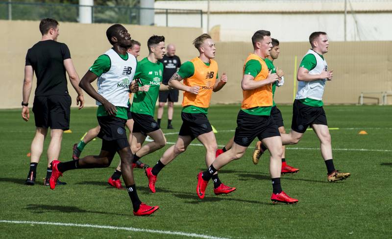 Scott Mullen in Dubai: Celtic players begin season-defining break in the sun