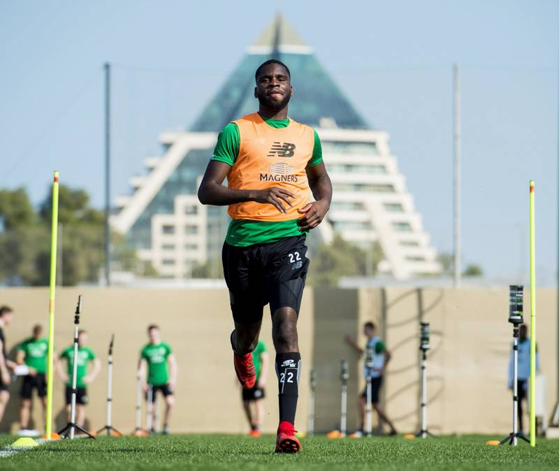 Brendan Rodgers happy to play waiting game over Odsonne Edouard’s Celtic future