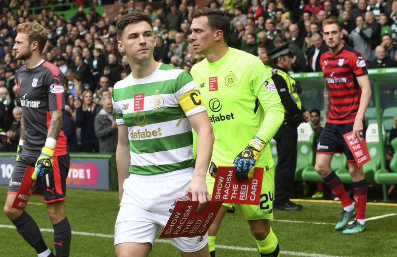 Kieran Tierney wears love for Celtic on his sleeve – and his back during well-earned break in Spain