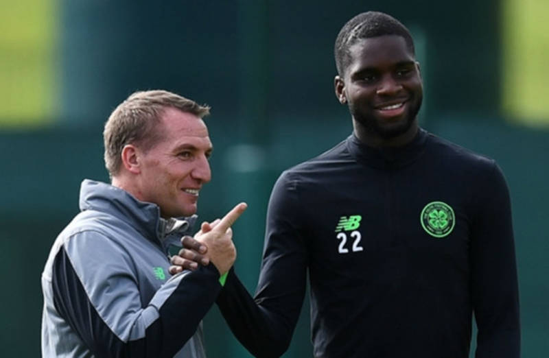 Celtic in ‘no rush’ to sign Edouard from PSG, says Rodgers