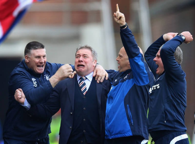 Super Salary says ‘everything is fine’ and blames Sevco’s woes on Celtic fans