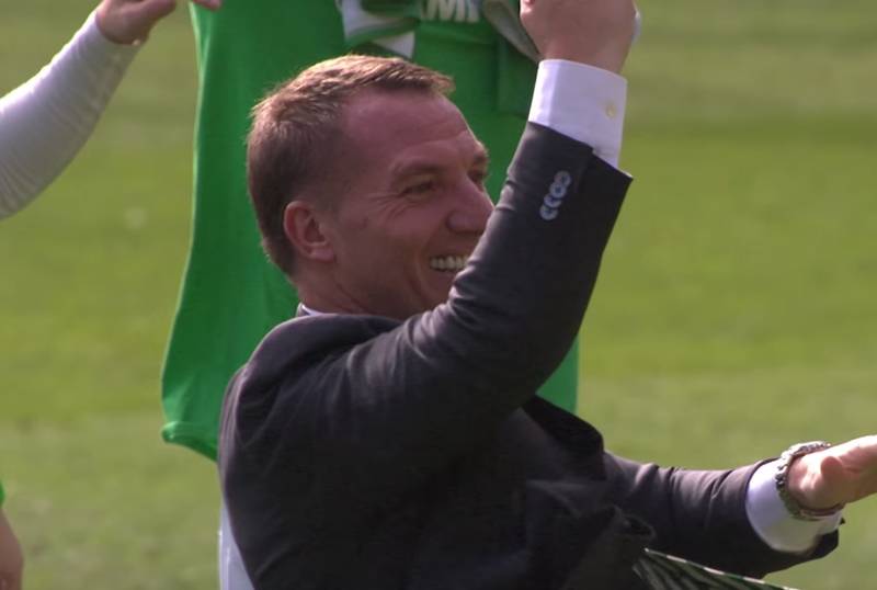 Video: Celtic Fans Will Love Club’s Birthday Tribute to Brendan Rodgers