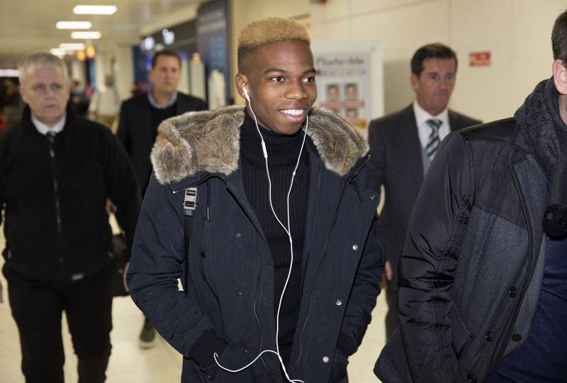 In pictures: Chelsea youngster Charly Musonda lands in Glasgow to complete Celtic move