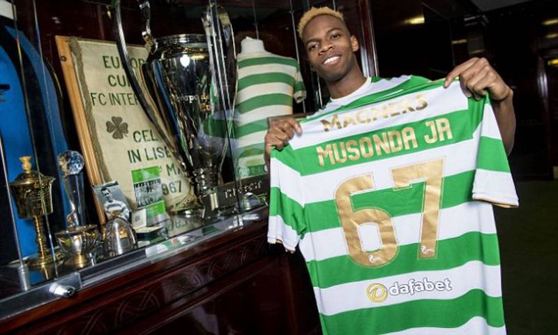 Rodgers hails Musonda deal as a huge coup for Celtic