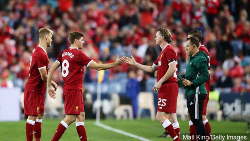 Steven Gerrard seems to rate one Celtic player very highly