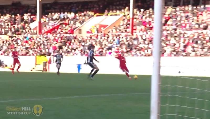 Video: Gary Mackay-Steven Pips James Forrest to Goal of the Scottish Cup Fourth Round