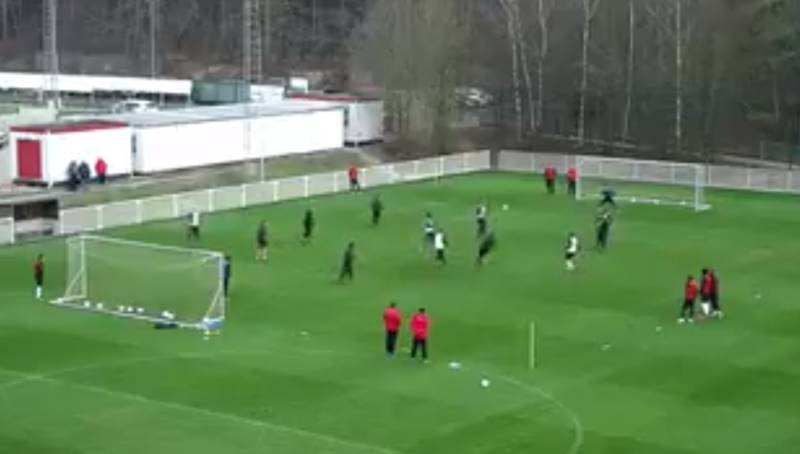 Video: Watch Ex-Celtic Striker Tony Watt Score a Sublime Volley in Training