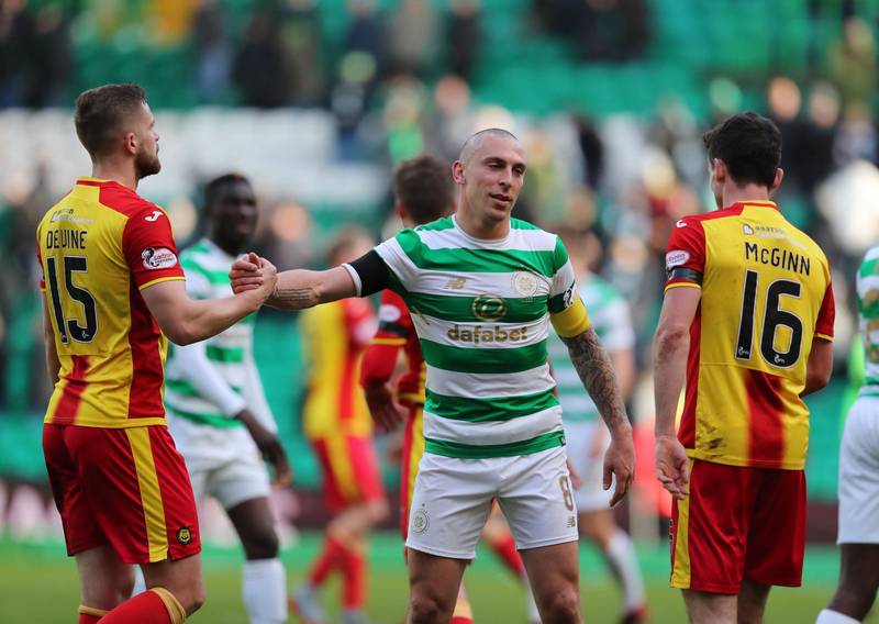 Forrest cuts down spirited Thistle with Hat-Trick as Celtic’s cup run continues