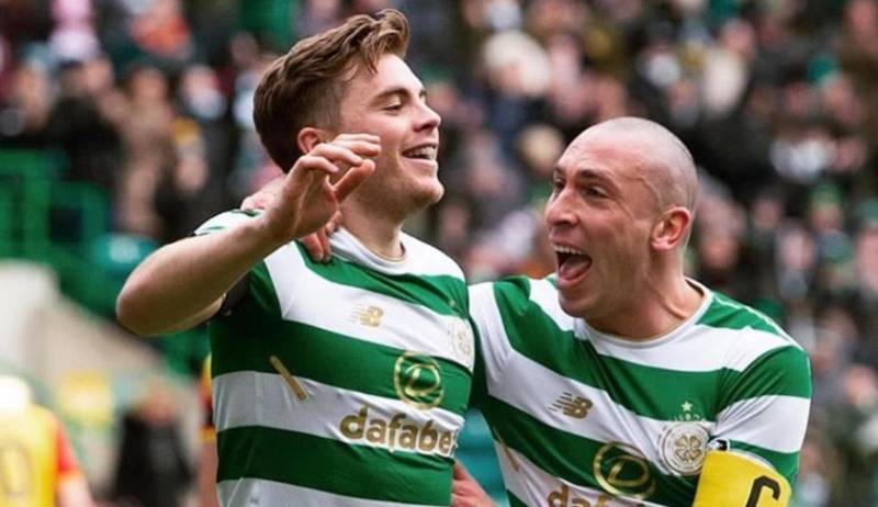 Scott Brown Describes James Forrest as “Unplayable” After Partick Thistle Hat-Trick