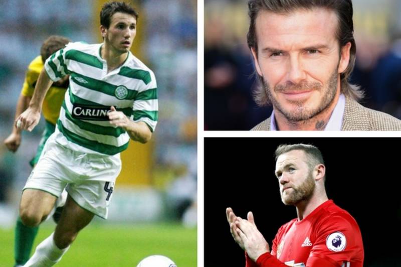 ‘Gutted’: David Beckham and Wayne Rooney lead tributes to ex-Celtic midfielder Liam Miller