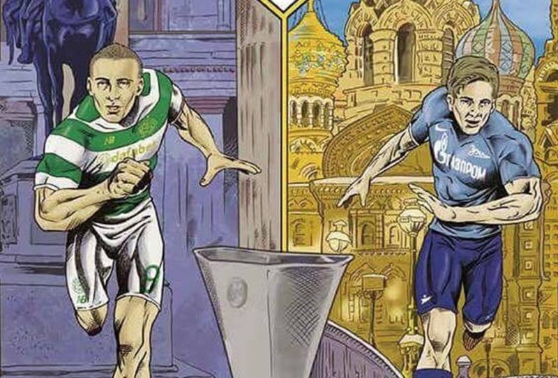 Celtic Reveal Match Programme For Zenit Game and it’s a Belter!