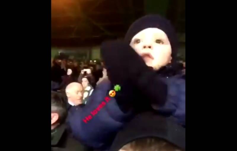 Video: Jonny Hayes’ Son Loved the Celtic Fans Singing You’ll Never Walk Alone Tonight