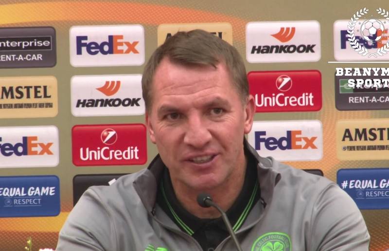 Video: Watch Brendan Rodgers’ Full Pre-Zenit Press Conference