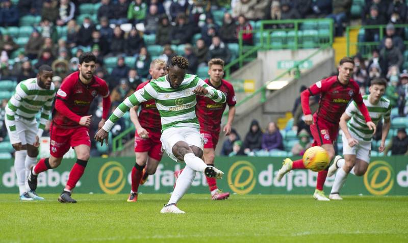 Celtic 3 Morton 0: A Moussa Demeble double keeps Celtic on the road to making history