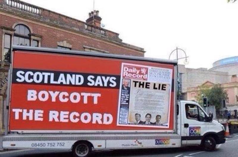 Record banned by Dundee, Celtic should move in solidarity against this filthy rag