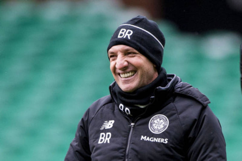 O** F*** pressure is on Rangers, insists Celtic manager Brendan Rodgers