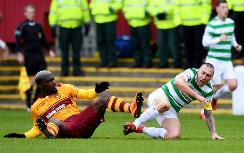 Motherwell appeal red card shown to Cedric Kipre against Celtic