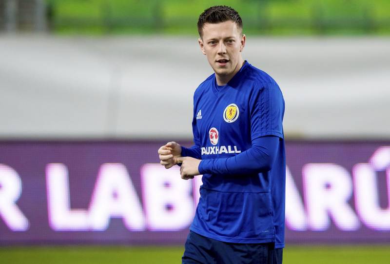 Callum McGregor targets joining his Celtic team mates in the Scotland starting line-up after making the breakthrough