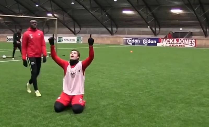 Video: Erik Sviatchenko Really Enjoyed Scoring this Tidy Goal in Training