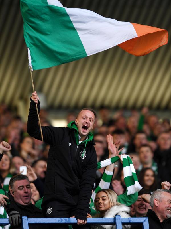 Scotland striker Leigh Griffiths defends his Irish tricolour celebrations at Ibrox after Celtic win over Rangers