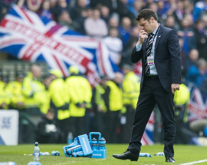 Graeme Murty apologises to Rangers fans for collapse against Celtic