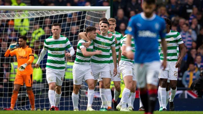 Celtic hit four past 10-man Rangers to reach Scottish Cup final