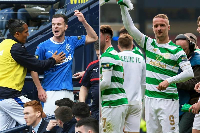 Leigh Griffiths left in stitches as Celtic fans sing song for Rangers midfielder Andy Halliday