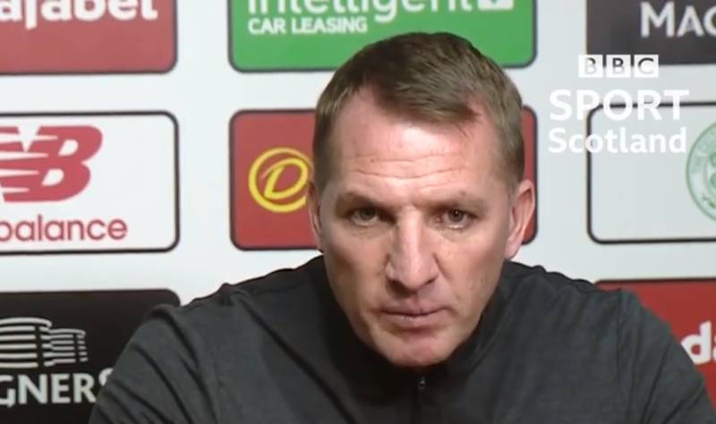 Video: Brendan Rodgers Says He’s Already Thinking of How to Improve Celtic Next Season