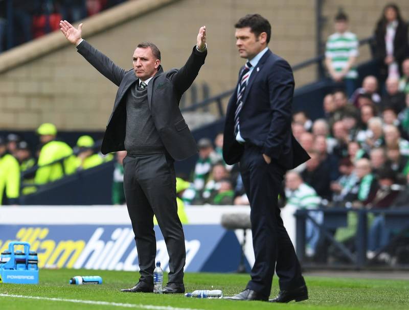 Celtic manager Brendan Rodgers tells Rangers boss Graeme Murty experience will benefit him in long run