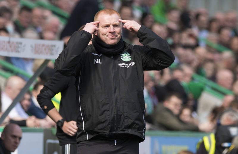 No enjoyment only professional pride for Neil Lennon as Hibernian gatecrash Celtic’s title party